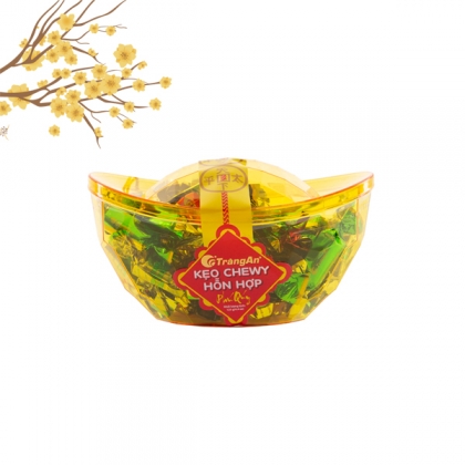 KẸO CHEWY HỖN HỢP THỎI VÀNG 125g